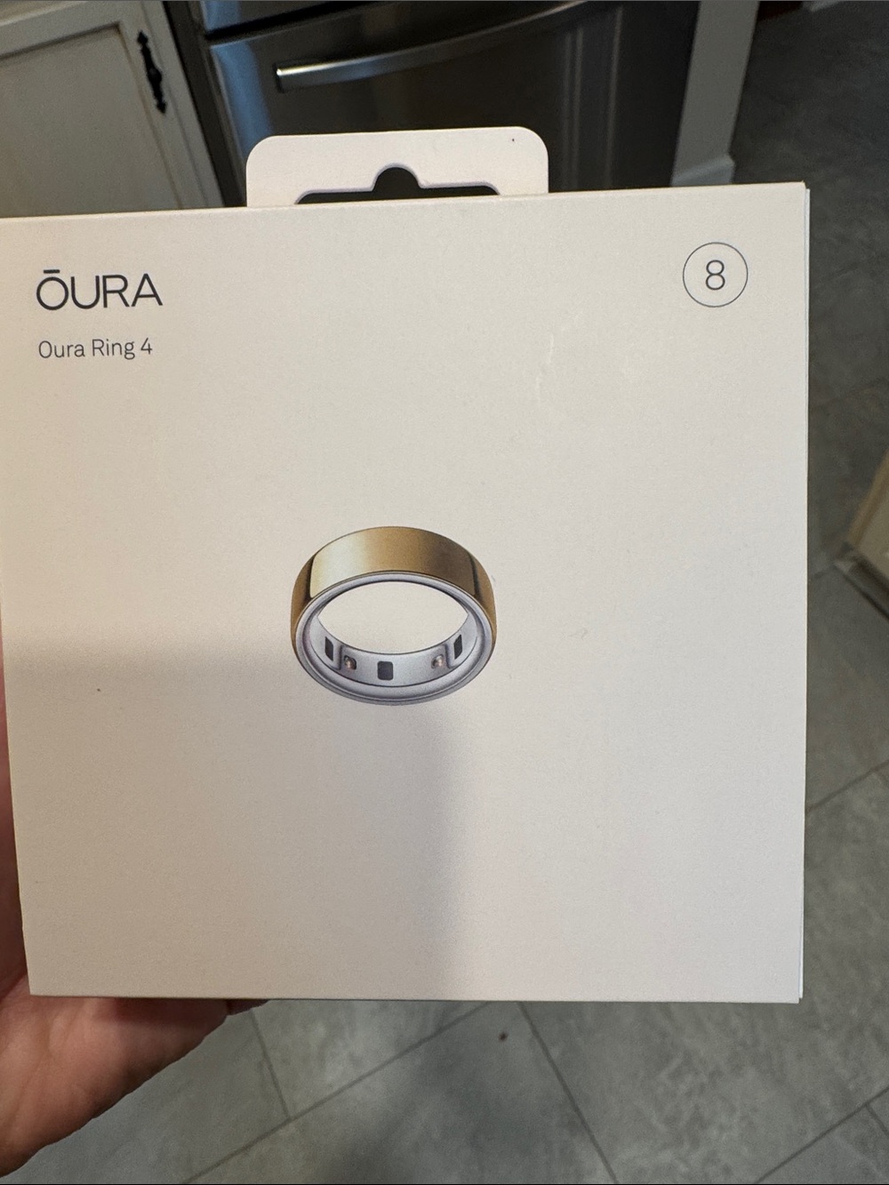 Oura Gold Ring 4 - Gold BRAND NEW